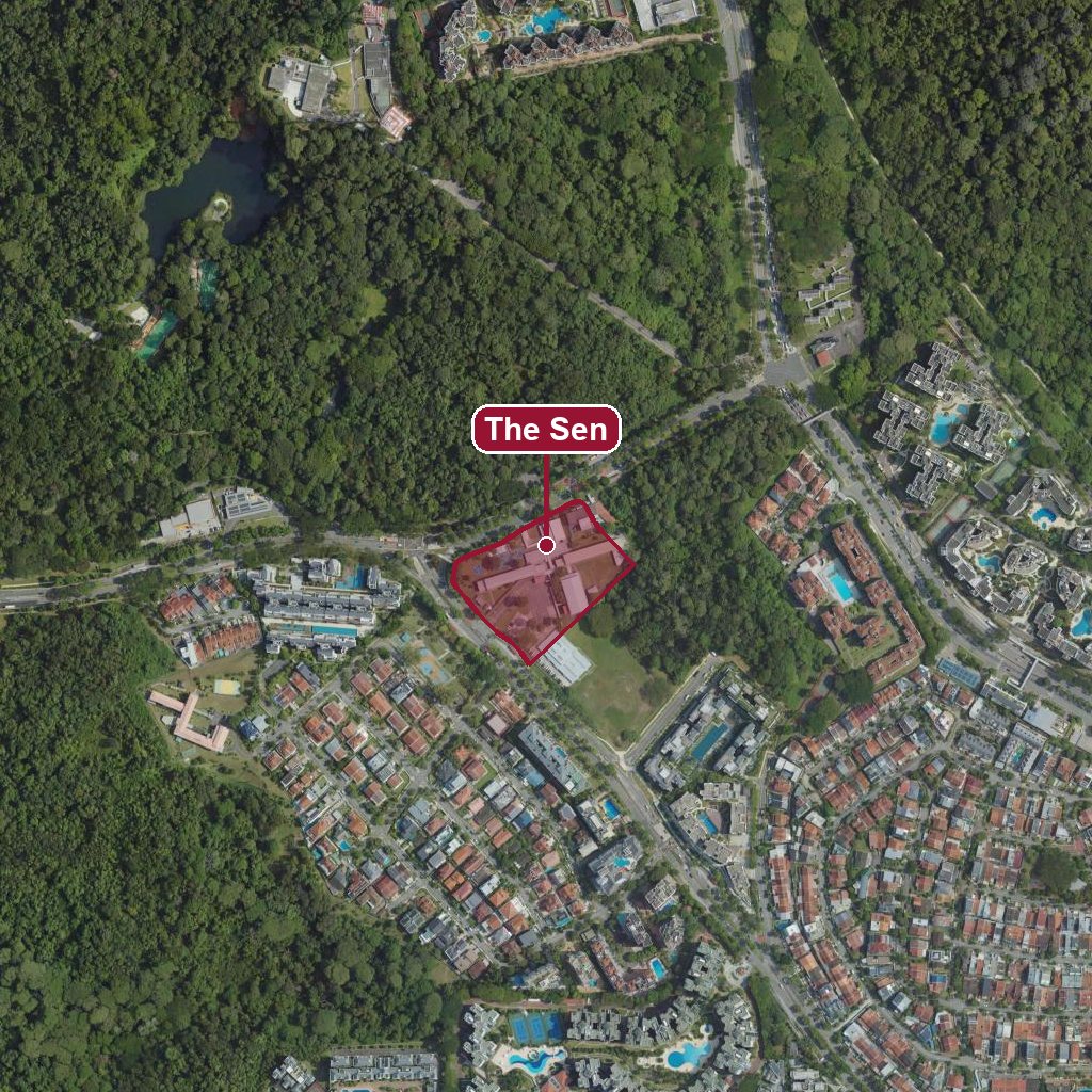 Map of The Sen